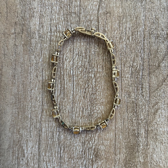 Vintage FAS Gold Vermeil over Sterling Silver Bracelet - Picture 6 of 6